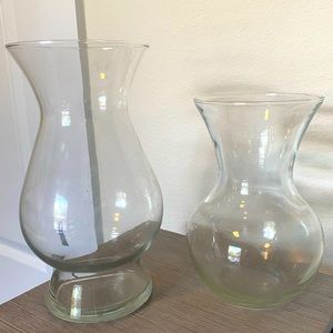 Glass vases